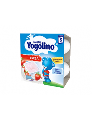 POSTRE NESTLE YOGOLINO FRESA PACK-4 UD