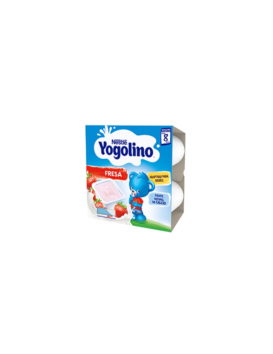 POSTRE NESTLE YOGOLINO FRESA PACK-4 UD