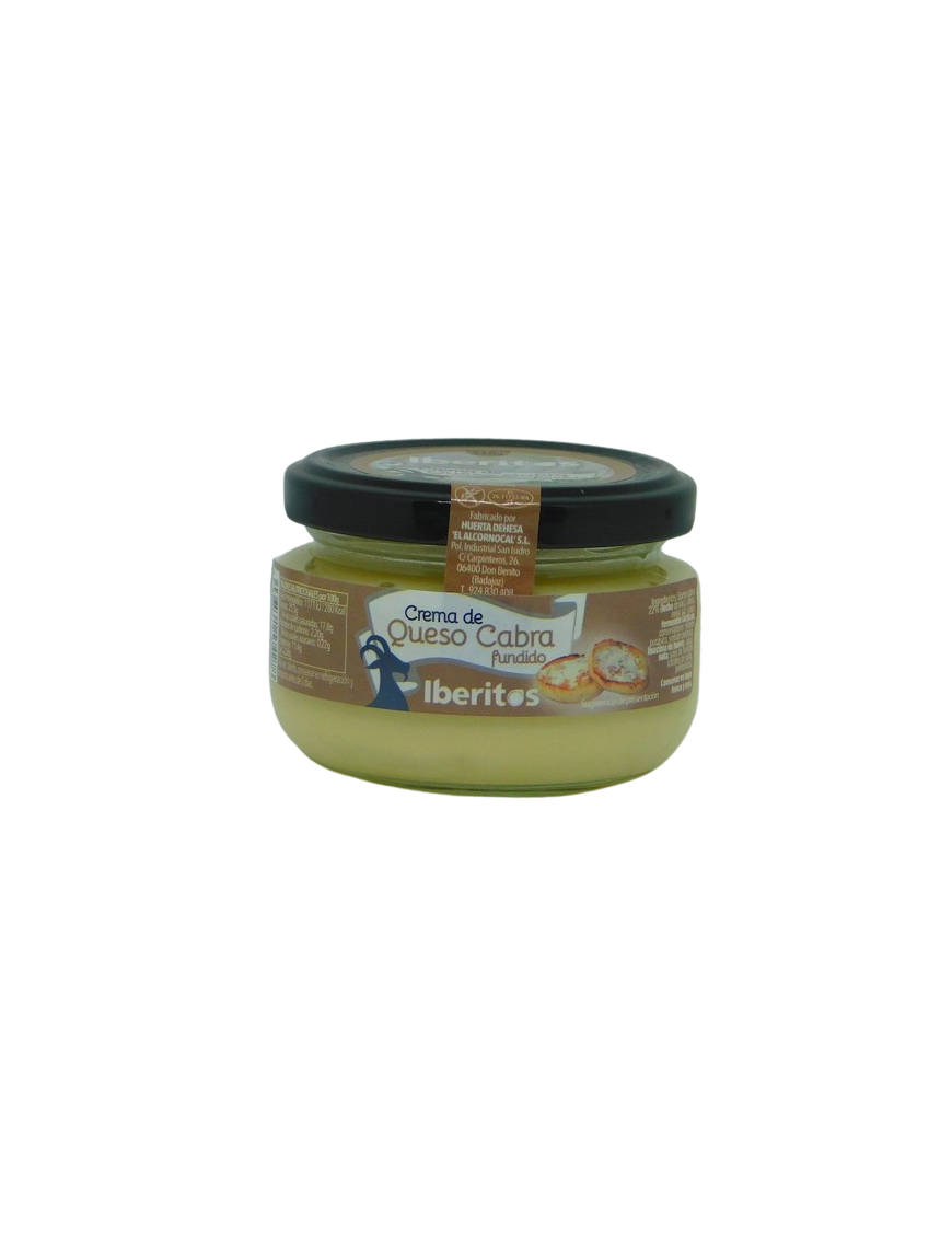 QUESO IBERITOS CABRA CREMA TARRO 110GR