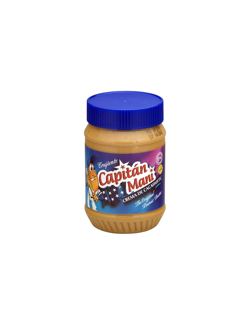 CREMA DE CACAHUETE CAPITAN MANI CRUJIENTE B/510 GR