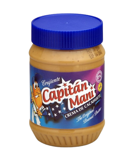 CREMA DE CACAHUETE CAPITAN MANI CRUJIENTE B/510 GR