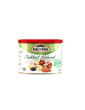 FRUTOS SECOS COCKTAIL NATURAL SALYSOL LATA 250 GR