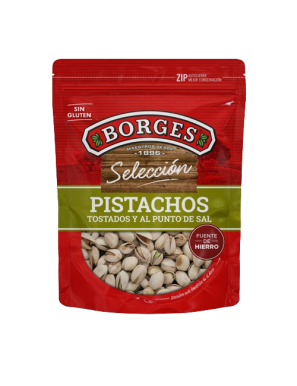 PISTACHOS TOSTADOS AL P.SAL BORGES B/80.GR.