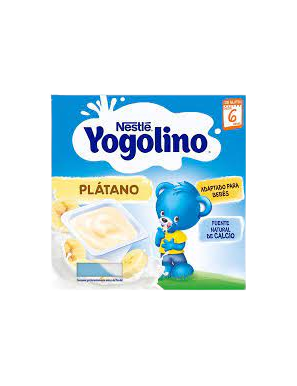 POSTRE NESTLE YOGOLINO PLATANO PACK-4 UD