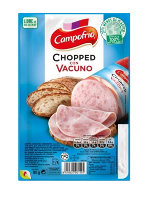 CHOPPED BEEF/TERNERA LONC C/38097 (1€)CAMPF B/95G