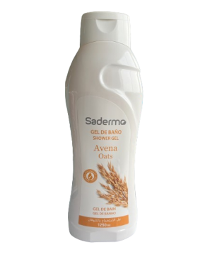 GEL BAÑO SADERMO AVENA BOTELLA 1250 ML.