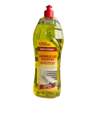 LAVAVAJILLAS NETTOCLEAN LIMON CONCENT. BOT/1250 ML