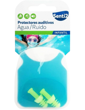 TAPONES SENTI2 OIDOS INFANTILES AGUA P/2UD