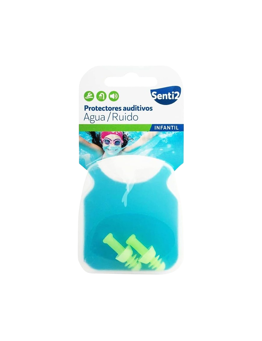 TAPONES SENTI2 OIDOS INFANTILES AGUA P/2UD