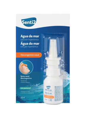 AGUA DE MAR SENTI2 SOLUCION HIPERTONICA SP/20 ML