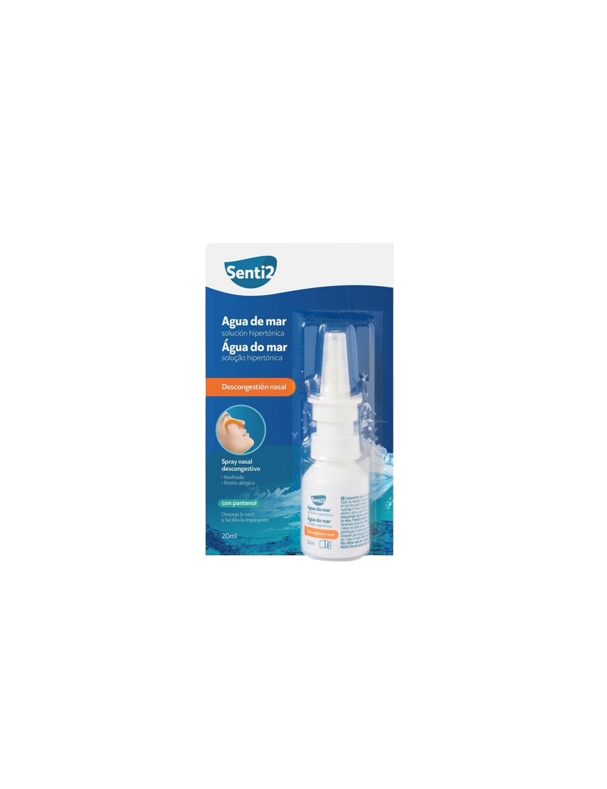 AGUA DE MAR SENTI2 SOLUCION HIPERTONICA SP/20 ML