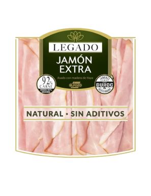 JAMON ASADO LONCHA  LEGADO C/14252  B/130 GR