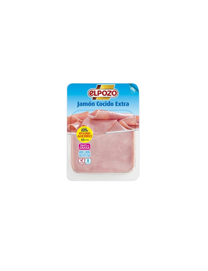 JAMON COCID.LONCHA POZO C/12377B/225GR