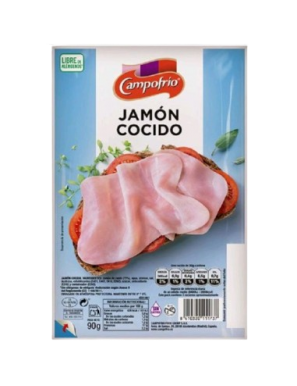 JAMON COCIDO CAMP LONCHA ASADO C/37206 90GR