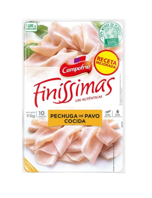 PECHUGA PAVO CAMPOF.LONCHA FIN. C/1123 B/115 GR