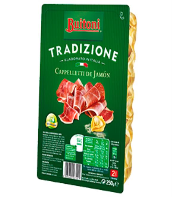 CAPPELLETTI JAMON BUITONI refrigerada B/230 gr