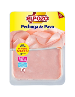 PECHUGA PAVO POZO LONCHA C/12378 P/225GR