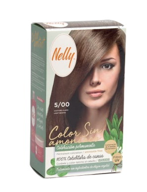 TINTE PELO NELLY VEGANO 5/00 CASTAÑO CLARO UD