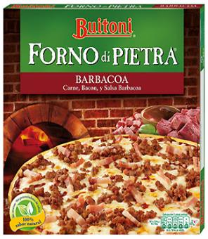 PIZZA  CONG. BUITONI forno pietra BARBACOA 325gr.