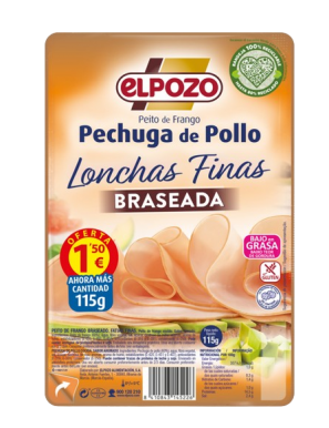 PECHUGA POLLO POZO LONC BRASEAD(1,5€) C/14522 115G