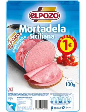 MORTADELA C/14112 LONCHA SICILIANA POZO (1€) 110G