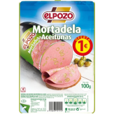 MORTADELA C/14561 LONCHA C/ACEITUNA POZO (1€) 110G