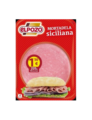 MORTADELA C/14562 LONCH SICILIANA POZO 1.5€ B/225G