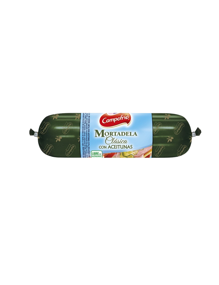 MORTADELA C/ACEITUNA MINI CAMF.C/28010 UD330GR