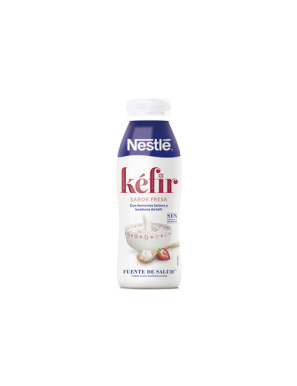 NESTLE YOGUR LIQUIDO KEFIR FRESA B/500 GR