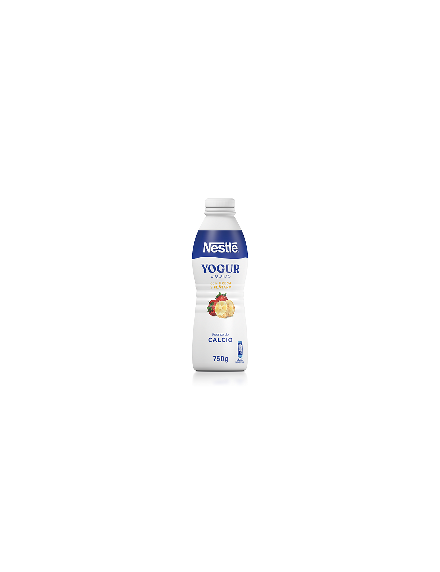 NESTLE YOGUR LIQUIDO S/FRESA - PLATANO B/ 750G.