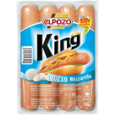 SALCHICHA E/POZO KING QUESO C/12662 P/330 GR