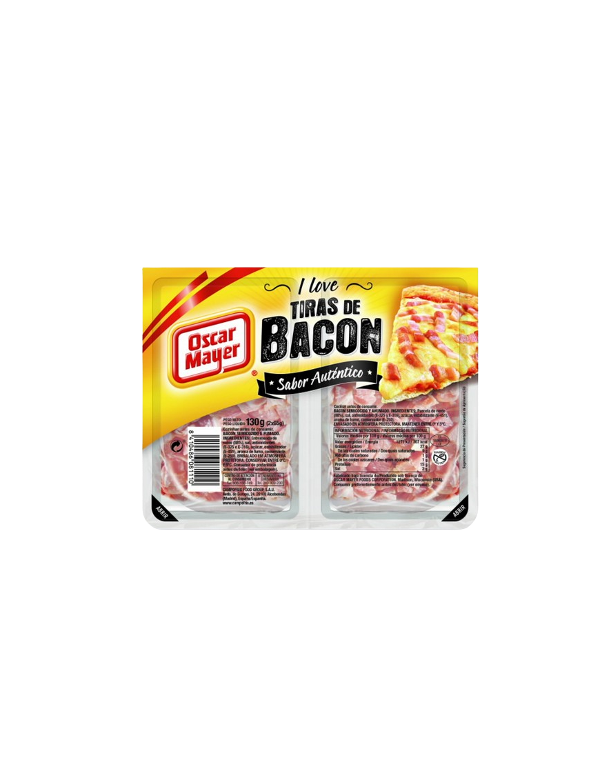 BACON TIRAS C/11580 O.MAYER P/2X65GR