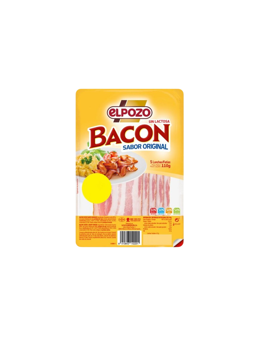 BACON LONCHA EL POZO C/14220.(1.5€) B/110 GR