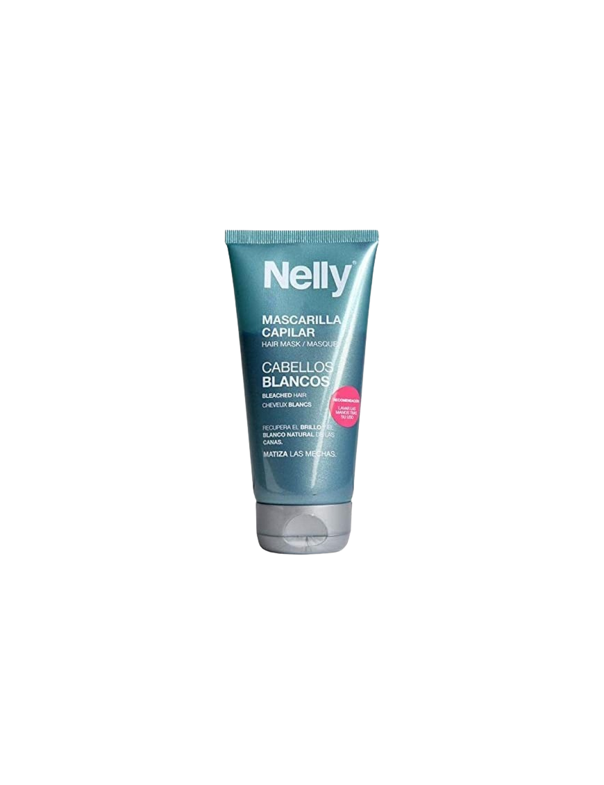 MASCARILLA CAPILAR NELLY CABELLOS BLANCOS B/150 ML