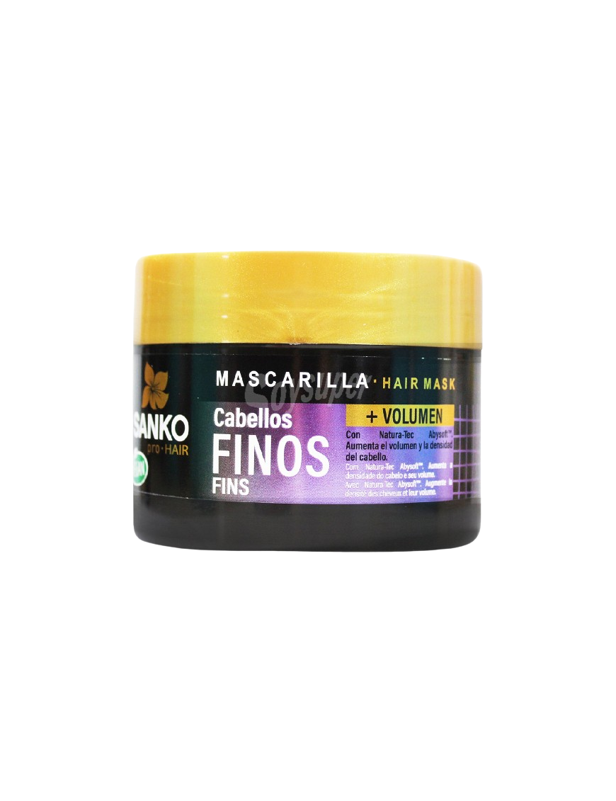 MASCARILLA CAPILAR SANKO CABELLO FINOS BOTE 300ML