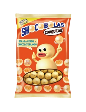 CONGUITOS CHOCO BLANCO LACASA BOLSA 1KG