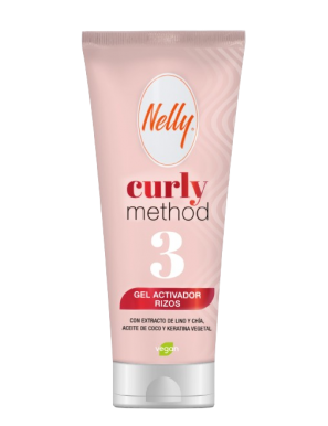 GEL ACTIVADOR CAPILAR NELLY METODO CURLY 3 B/200ML