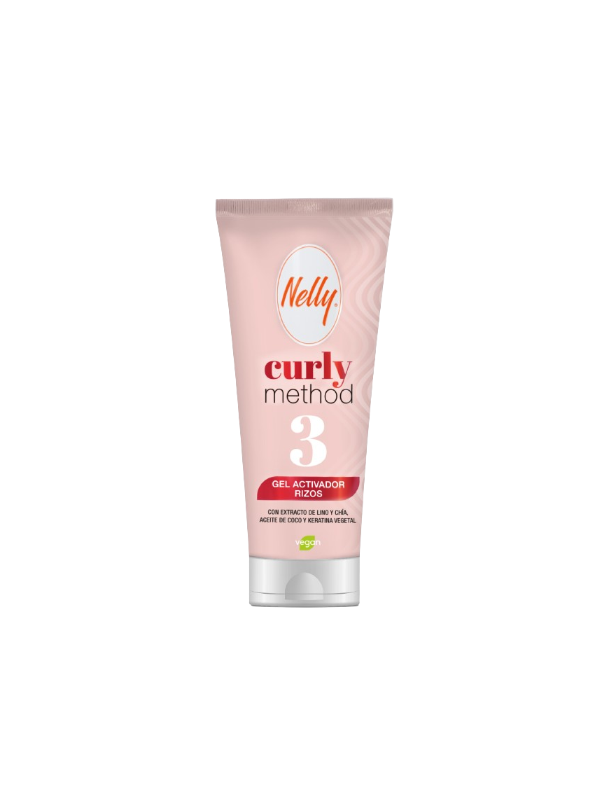 GEL ACTIVADOR CAPILAR NELLY METODO CURLY 3 B/200ML