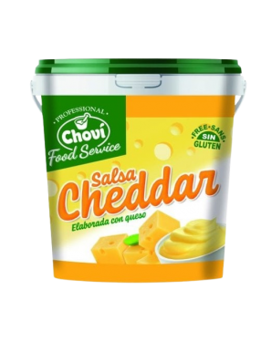 SALSA CHEDDAR CHOVI CUBO 1 KG