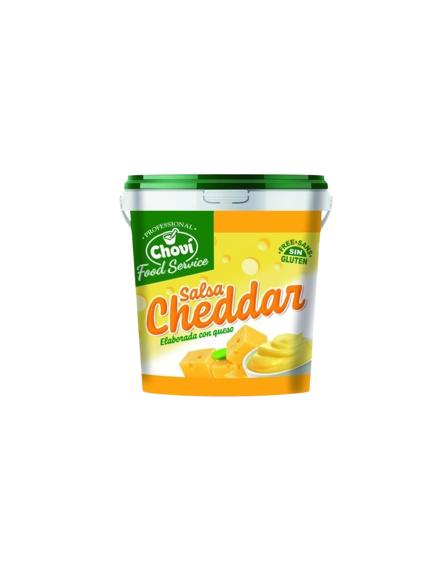 SALSA CHEDDAR CHOVI CUBO 1 KG