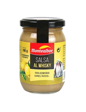 SALSA AL WHISKY  MONTEALBOR B/180 GR