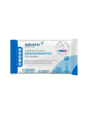 TOALLITAS DESODORANTES SALUSTAR P/15 UD