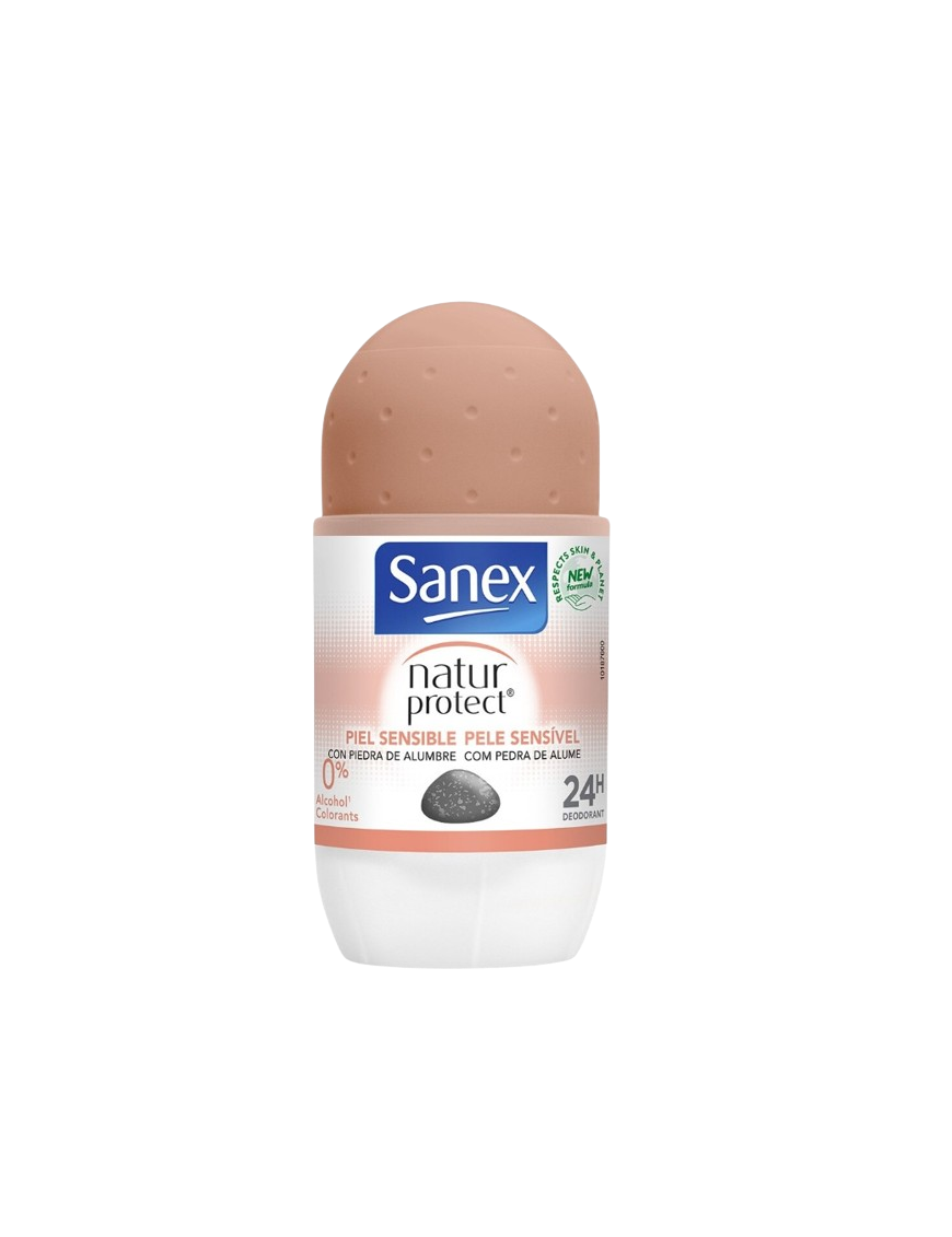 DESODORANTE SANEX NATUR-PROT SENSIBLE ROLL-ON 50ML