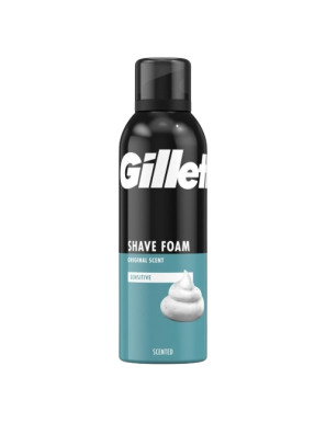 ESPUMA AFEITAR GILLETTE EXIST SENSIBLE SP/200 ML