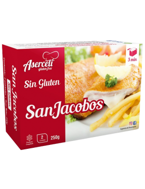 SAN JACOBOS SIN GLUTEN ASERCELI  EST/2UD 250 GR