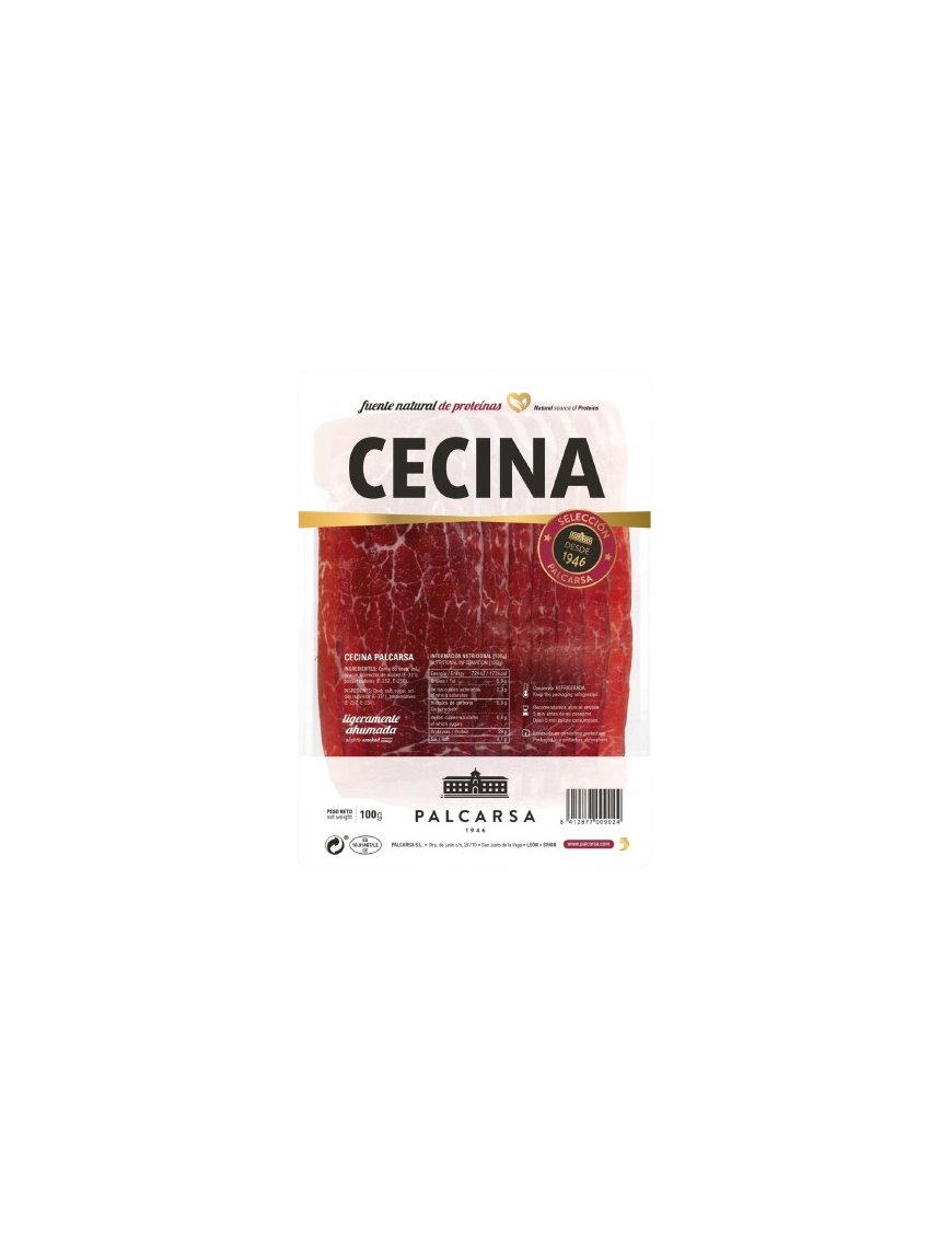 CECINA CURADA PALCARSA S/100 GR