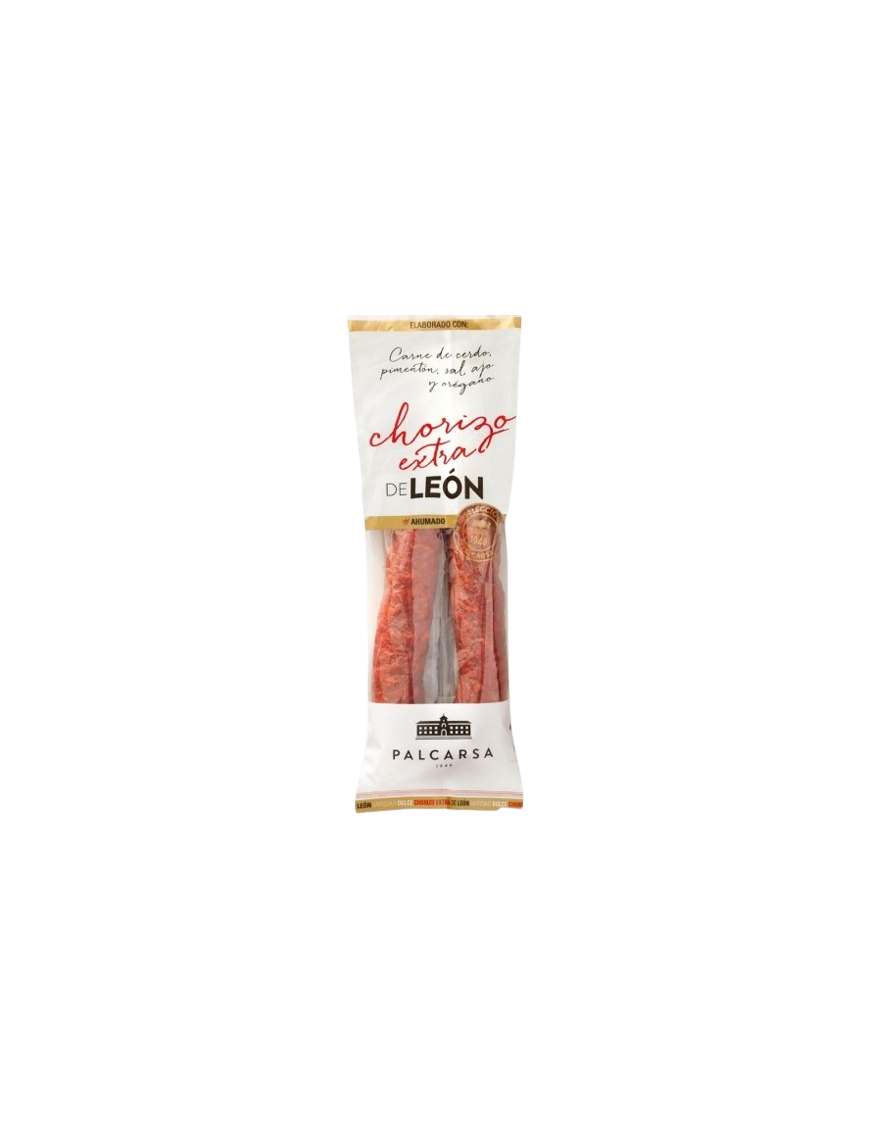 CHORIZO DULCE AHUMADO DE LEON PALCARSA 325 GR