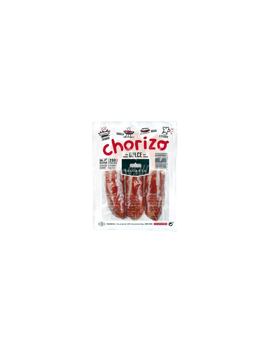 CHORIZO DULCE PALCARSA BOLSA 3UD (200GR)