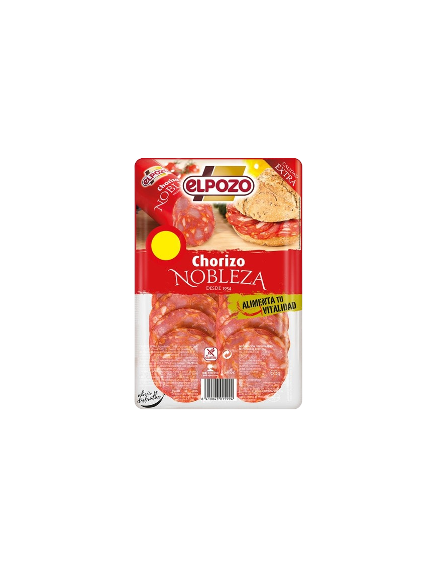 CHORIZO LONCHA E/POZO NOBLEZ(1€)C/14584 B/65G