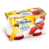 NESTLE LA LECHERA C/FRESAS VIDRIO P/2 UD